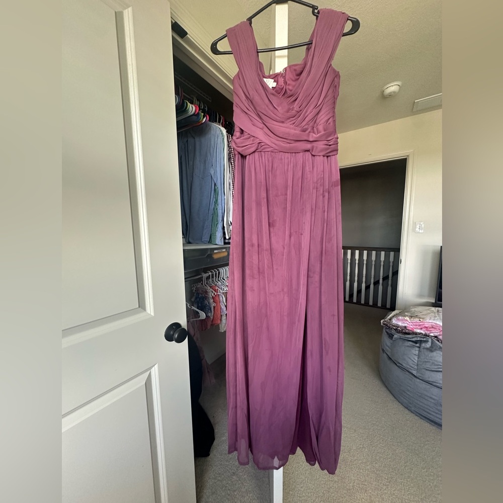 David’s Bridal bridesmaid dress